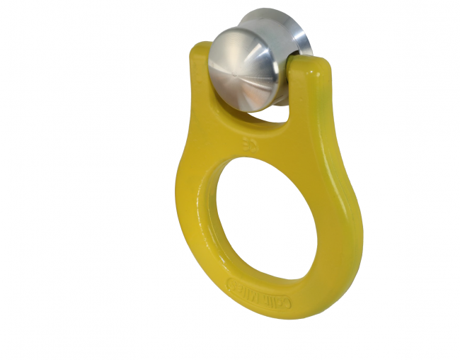 Anneau d'arrimage 180° soudable acier